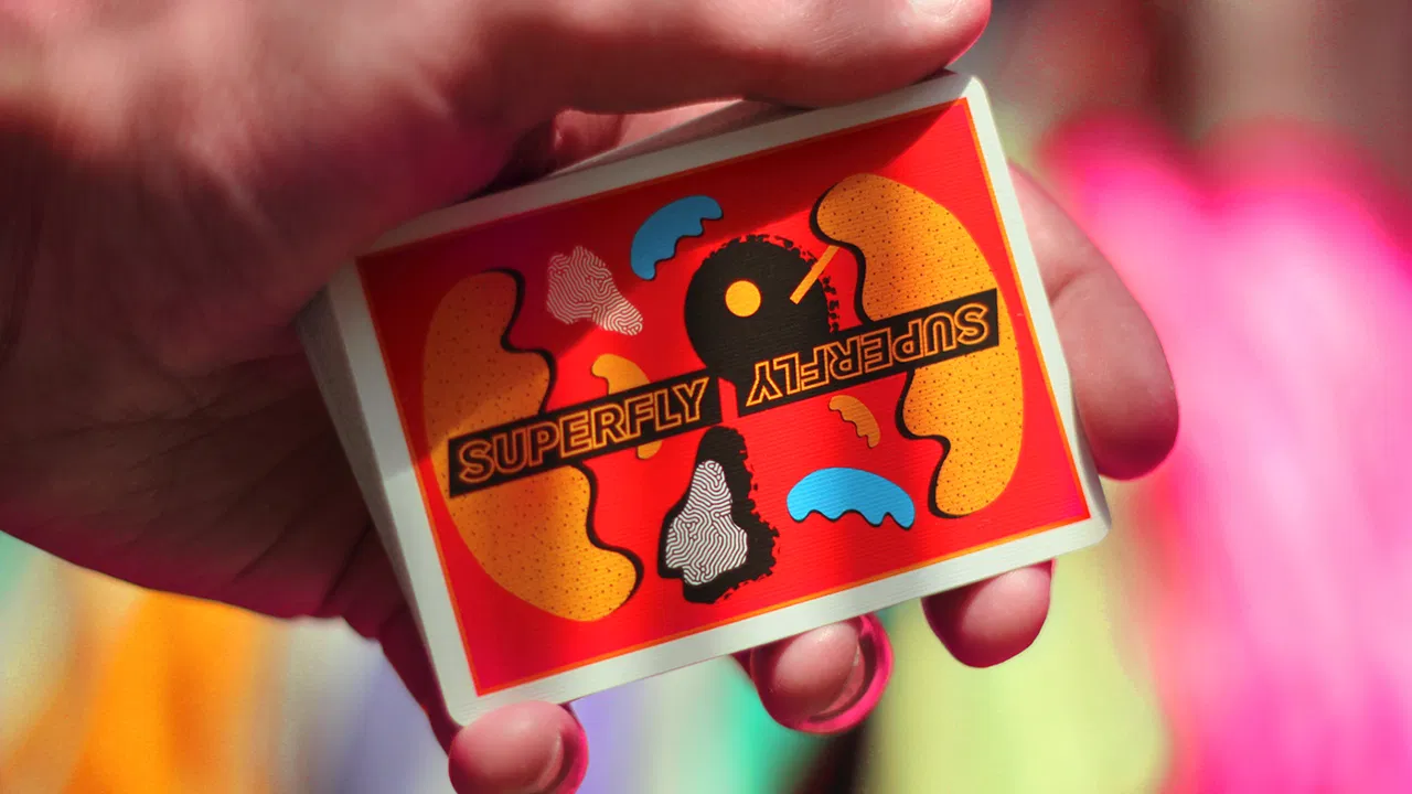 Superfly Butterfingers Red Playing Cards - image 3