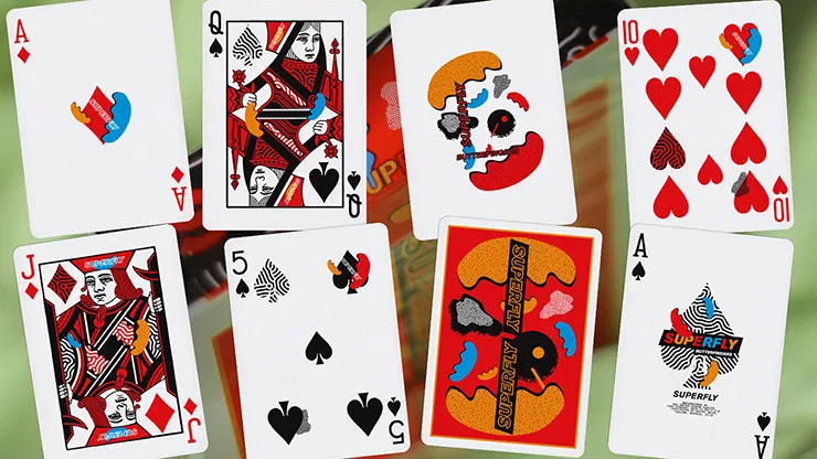 Superfly Butterfingers Red Playing Cards - image 5