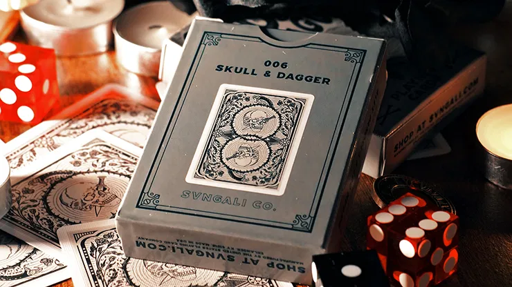 SVNGALI 06 Skull and Dagger Playing Cards - image 2