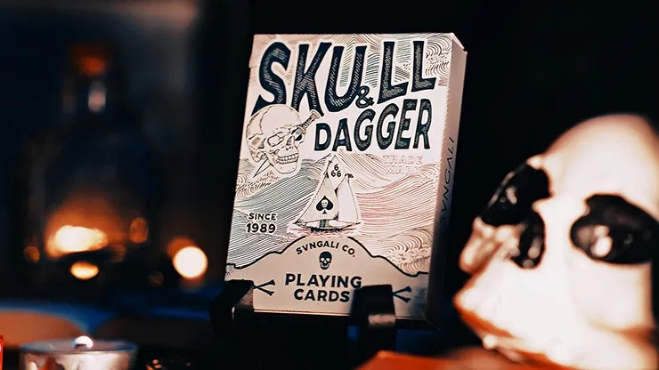 SVNGALI 06 Skull and Dagger Playing Cards - image 1