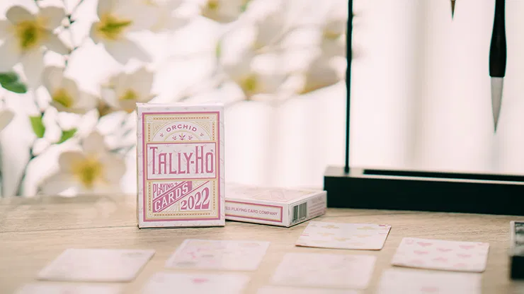 Tally-Ho Orchid Playing Cards - image 3