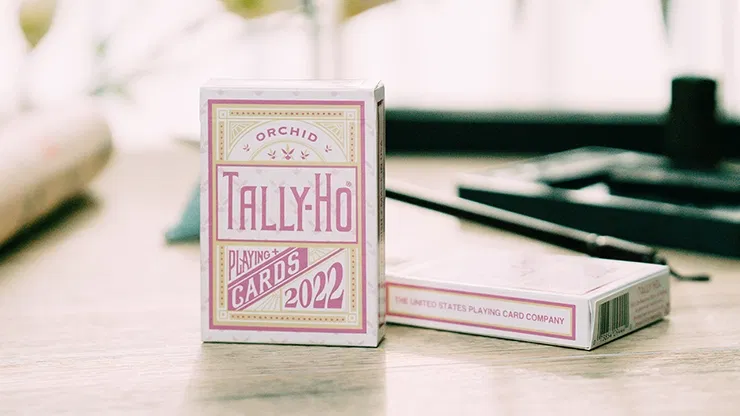 Tally-Ho Orchid Playing Cards - image 1