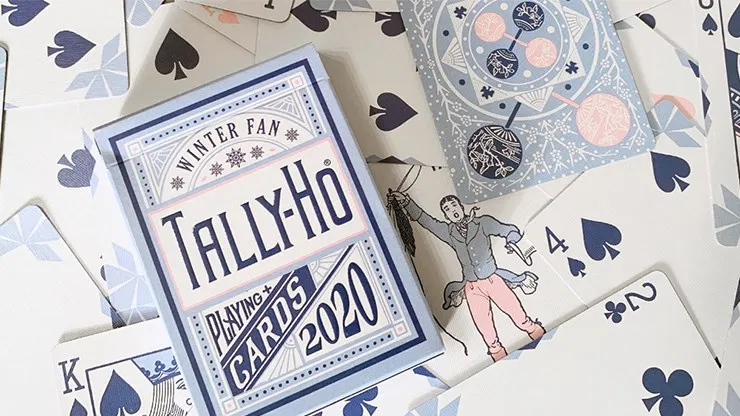 Tally-Ho Winter Fan Playing Cards - image 3