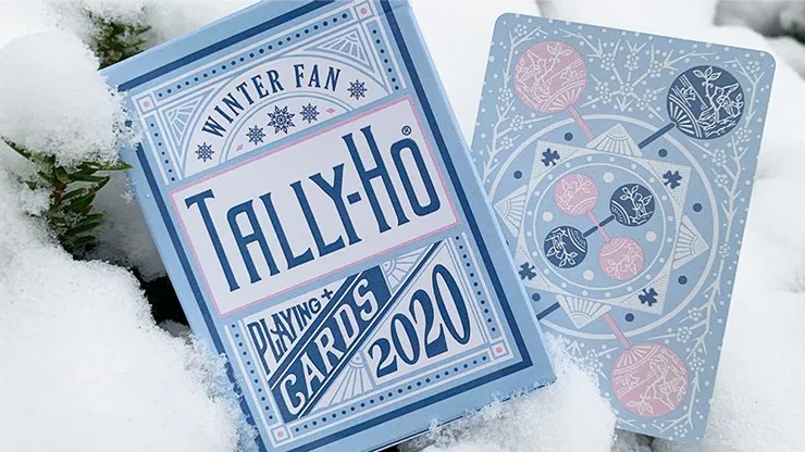 Tally-Ho Winter Fan Playing Cards - image 5