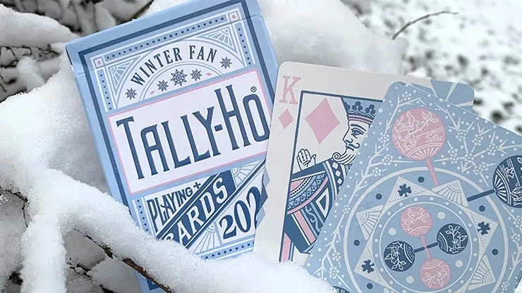 Tally-Ho Winter Fan Playing Cards - image 6
