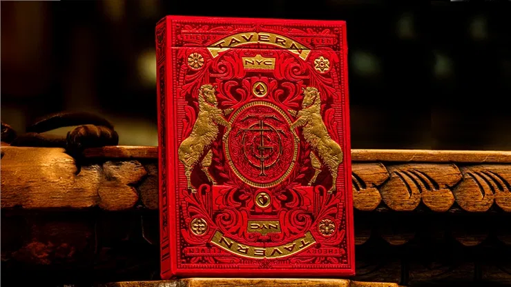 Tavern on the Green: Red Edition Playing Cards - image 1