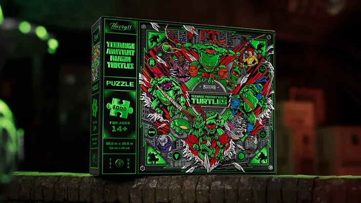 Teenage Mutant Ninja Turtle Jigsaw Puzzle - image 1