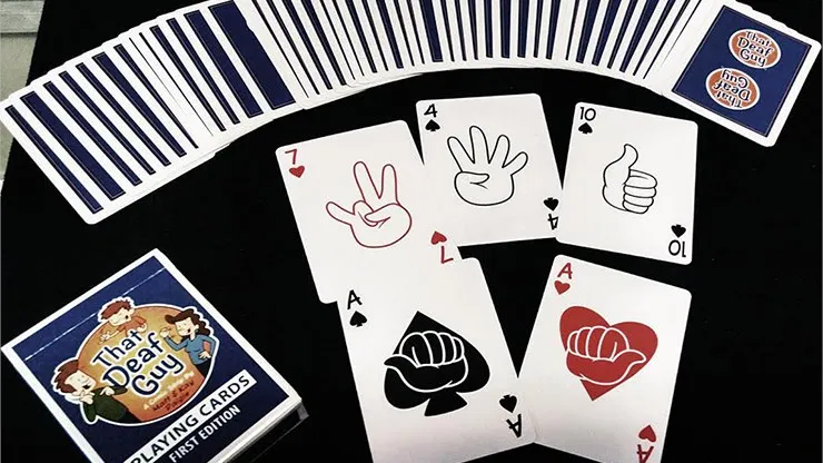 That Deaf Guy Classic Edition Playing Cards - image 3