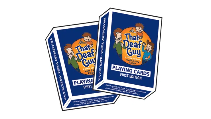 That Deaf Guy Classic Edition Playing Cards - image 1