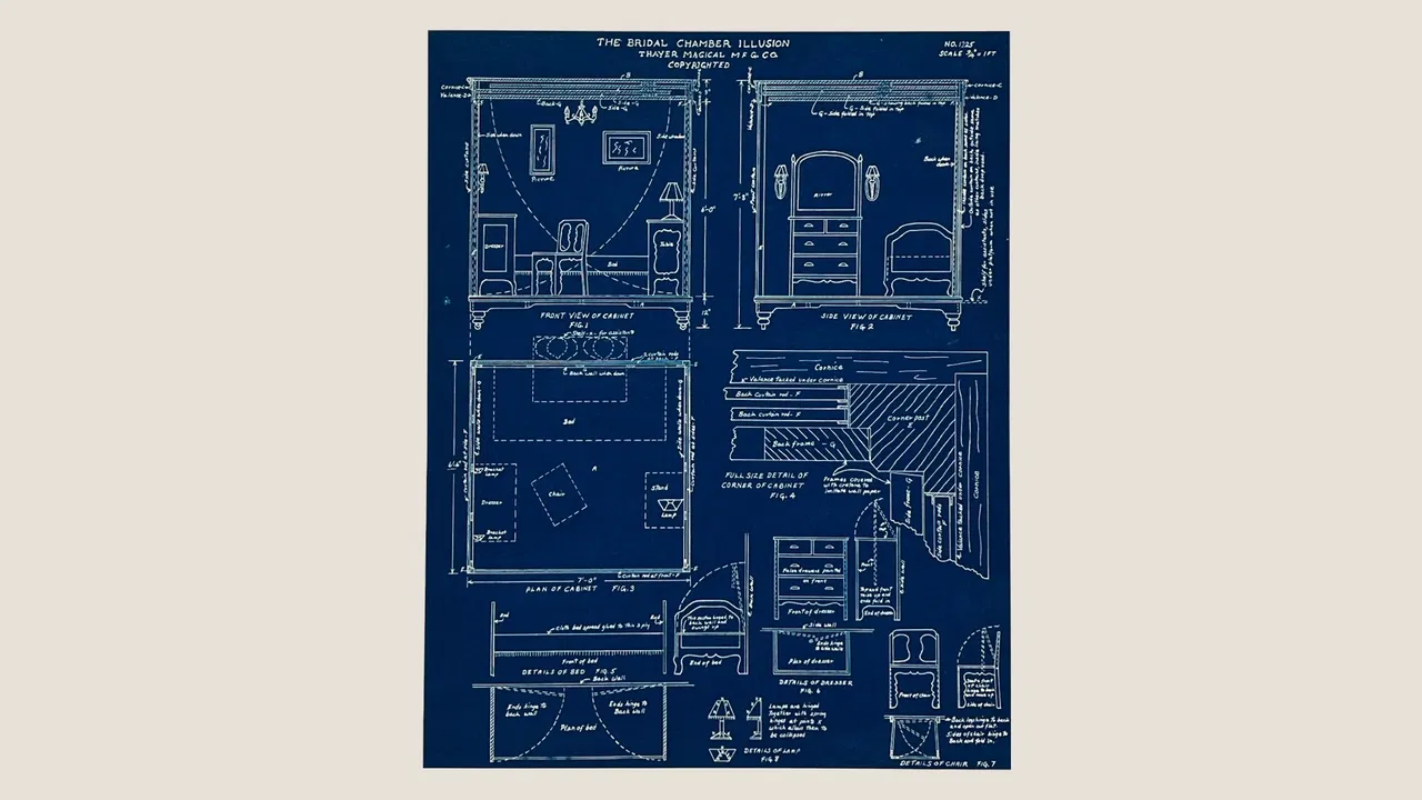 Thayer Magic Illusion Blueprints - image 5
