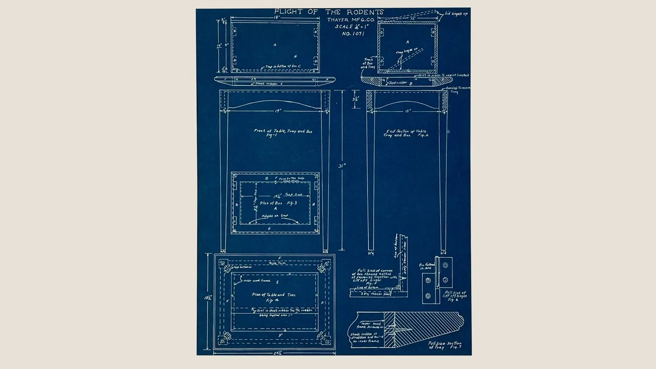 Thayer Magic Illusion Blueprints - image 7