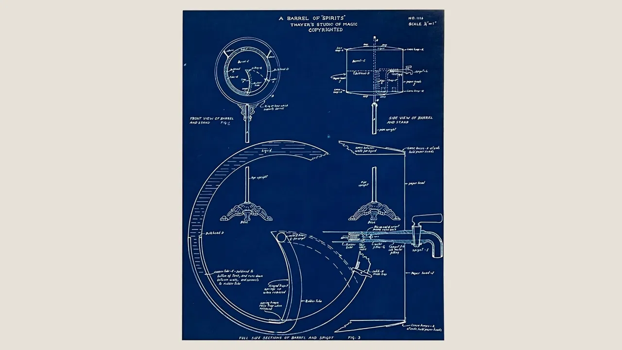 Thayer Magic Illusion Blueprints - image 4