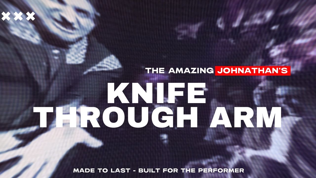 The Amazing Johnathan's Knife Through Arm - Vanishing Inc
