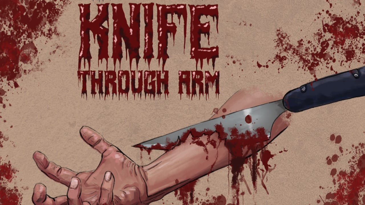 The Amazing Johnathan’s Knife Through Arm - thumbnail 4