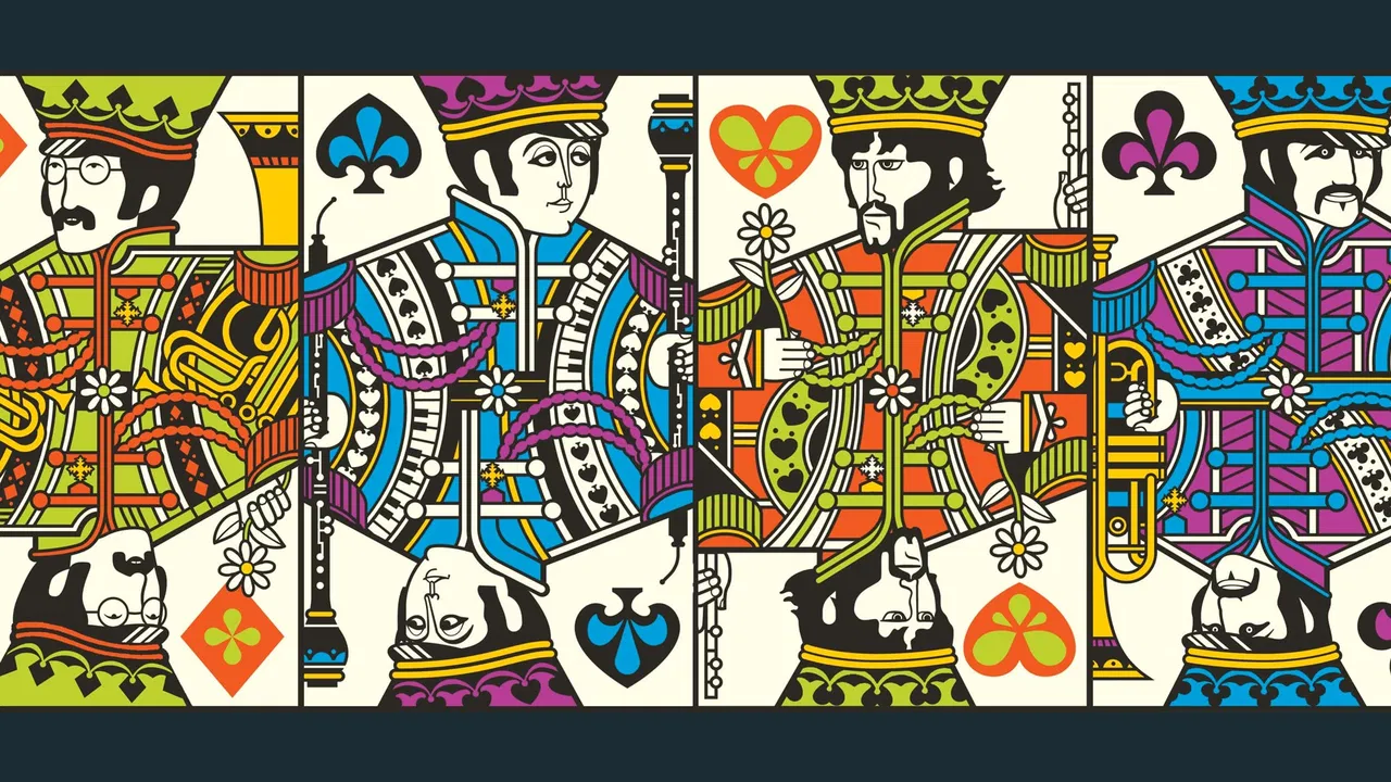 The Beatles Playing Cards - image 2