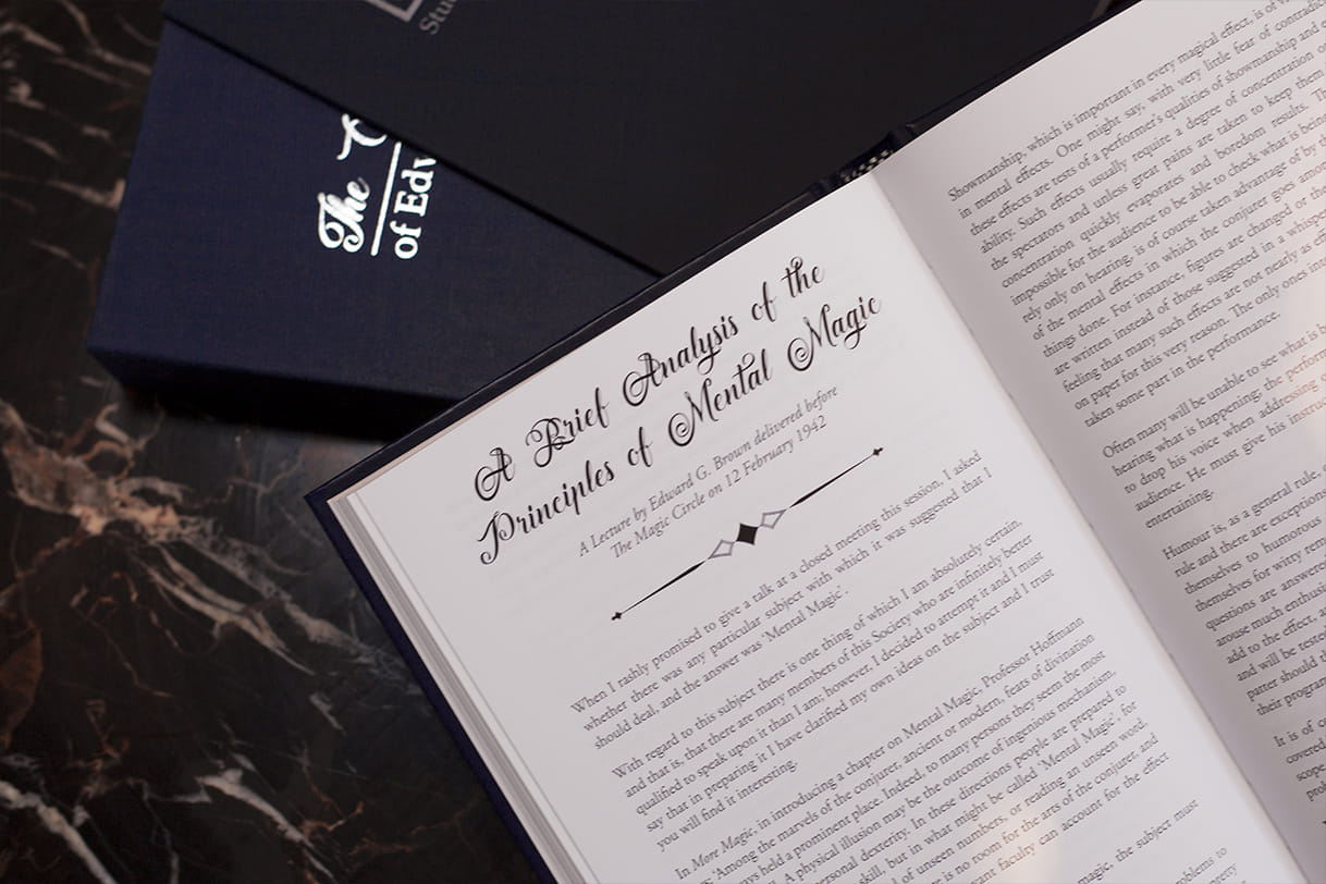 The Card Magic of Edward G. Brown