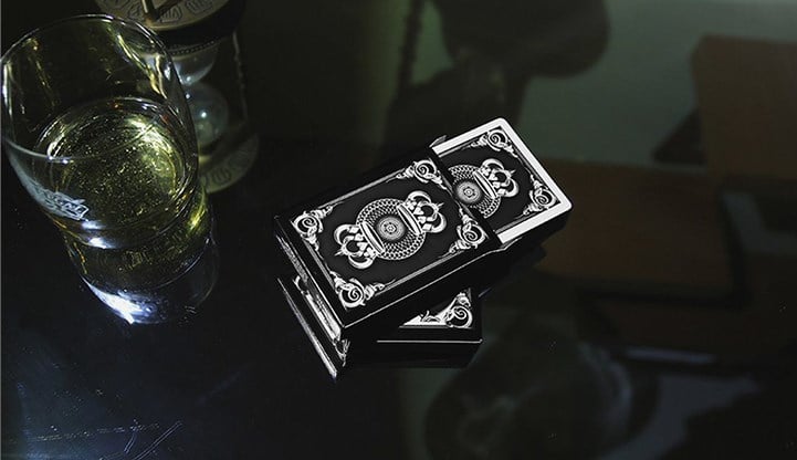 The Crown Deck (Black) | Vanishing Inc. Magic