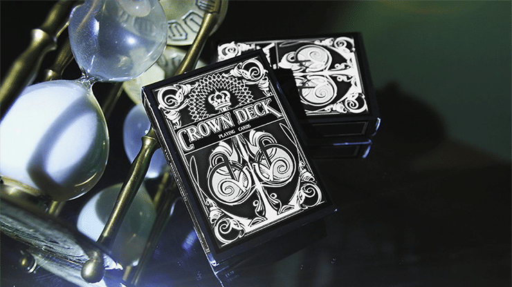The Crown Deck (Black) | Vanishing Inc. Magic