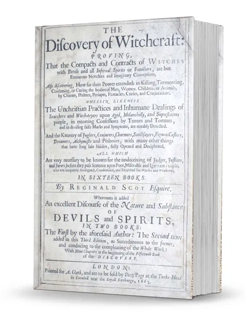 The Discoverie of Witchcraft 3rd edition, with title page B