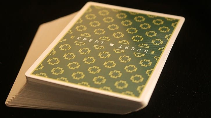 The Expert at the Card Table Playing | Vanishing Inc. Magic