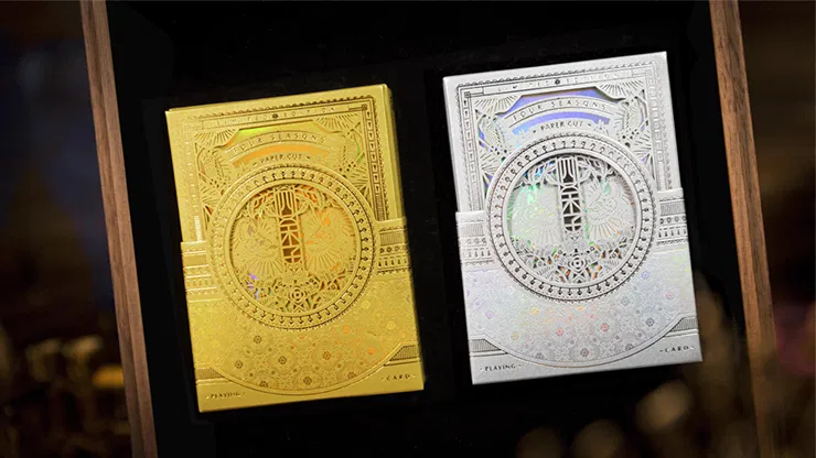 The Four Seasons Wooden Boxset Playing Cards - image 2