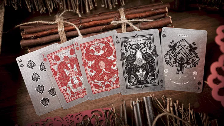 The Four Seasons Wooden Boxset Playing Cards - image 6