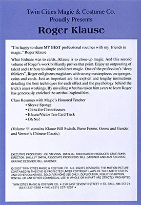 The Greater Magic Video Library Volume 12 - Roger Klause - image 2