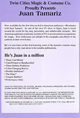 The Greater Magic Video Library Volume 41 -Juan Tamariz - image 2