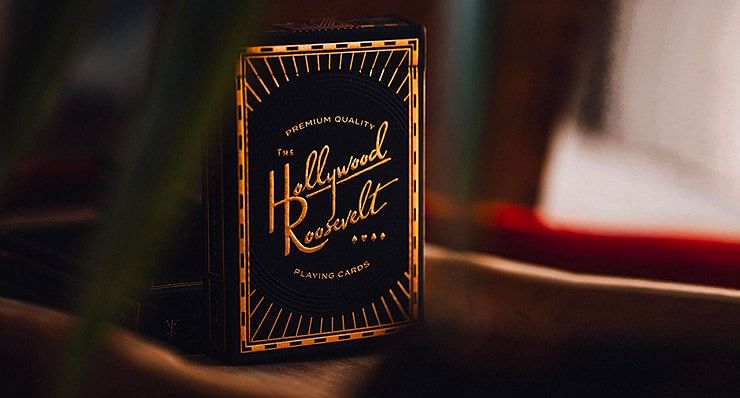 Hollywood Roosevelt Playing Cards