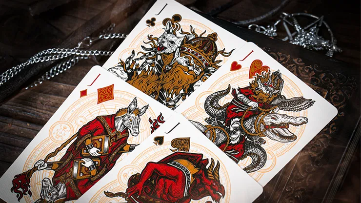 The Keys of Solomon Blood Pact Playing Cards - image 4