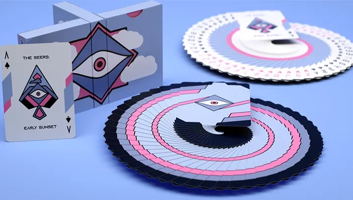 The Seers Aspectu V2: Early Sunset  Playing Cards - image 1