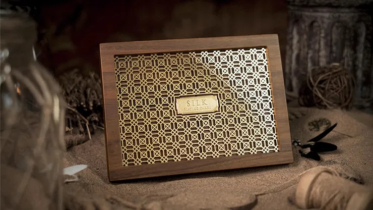 The Silk Wooden Boxset Playing Cards - image 1