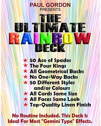 The Ultimate Rainbow Deck - magic
