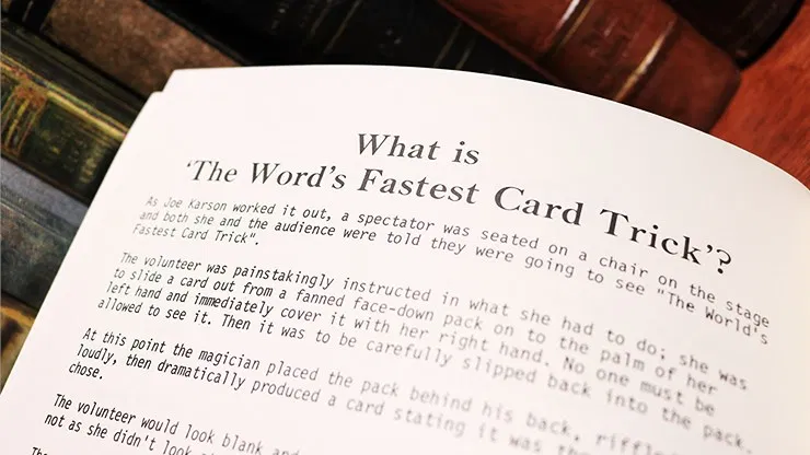 The World's Fastest Card Trick - image 2