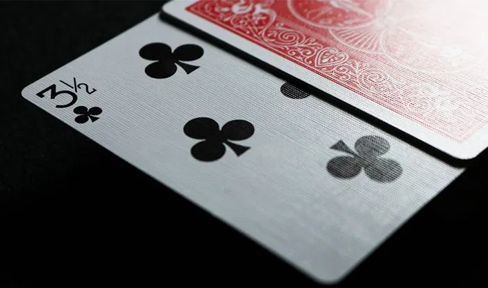 Three and a Half of Clubs (Bicycle Rider Back) - image 1