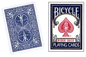 Three Way Forcing Deck Bicycle (Blue) - image 1