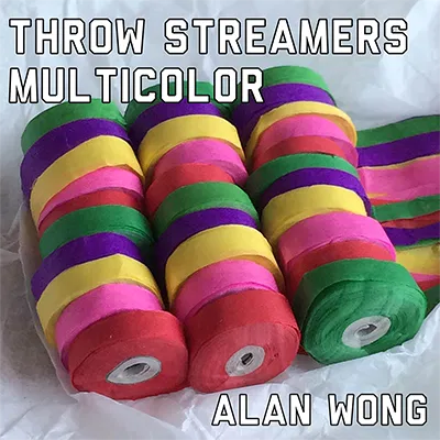 Throw Streamers Multi-Colored (10 pack)