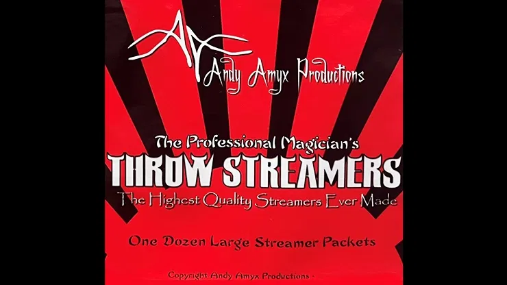 Throw Streamers (Red)