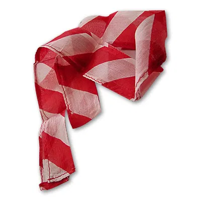 Thumb Tip Streamer (Red and White)