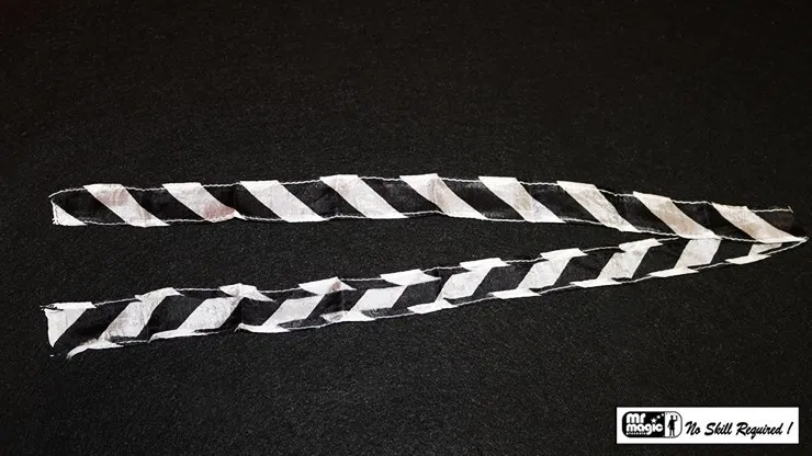 Thumb Tip Streamer Zebra 3'