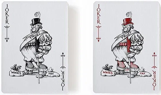 Titans Robber Baron Playing Cards - image 3