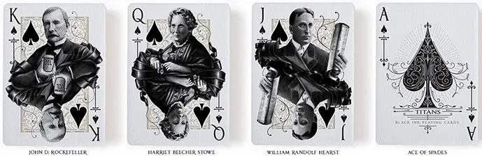 Titans Robber Baron Playing Cards - image 4