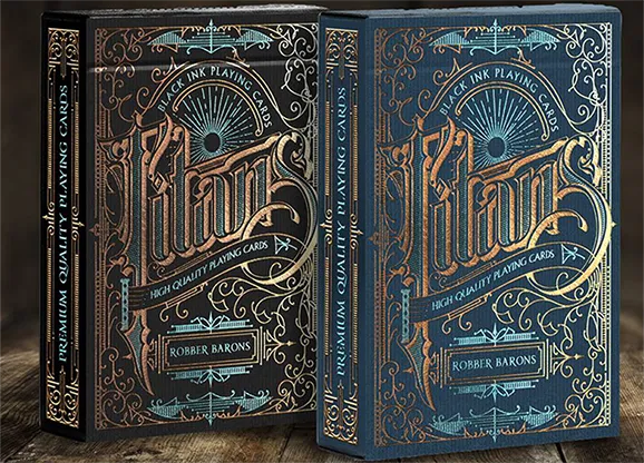 Titans Robber Baron Playing Cards - image 1