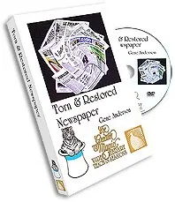 Torn & Restored Newspaper DVD