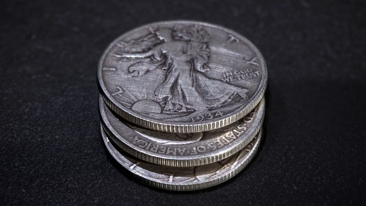 Triad Coins (Walking Liberty Half Dollars) - image 3