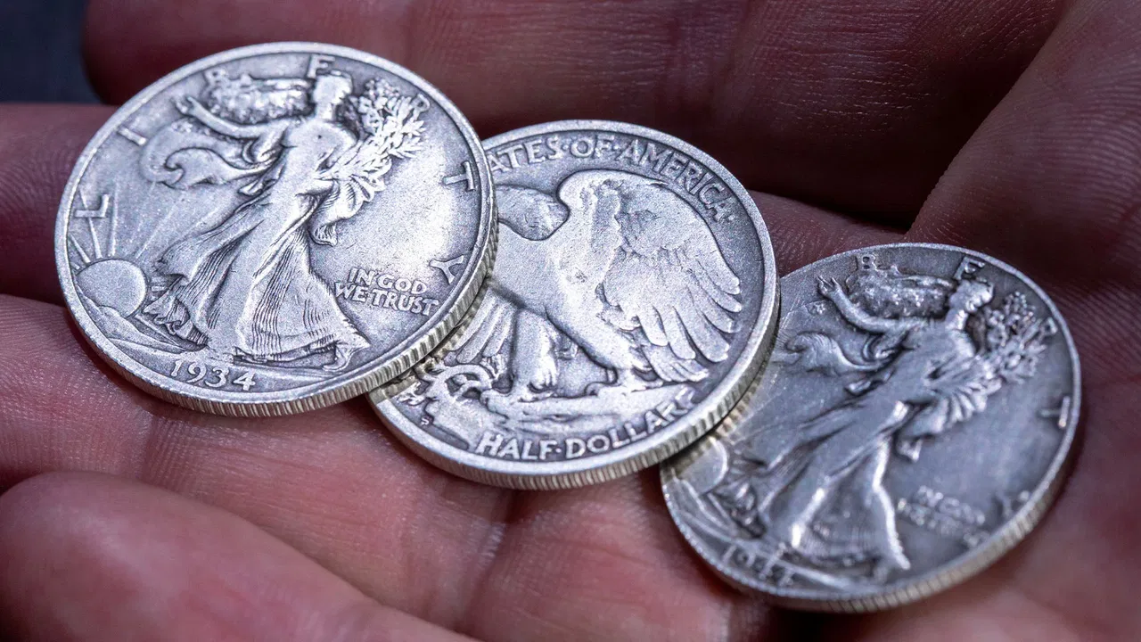 Triad Coins (Walking Liberty Half Dollars) - image 5