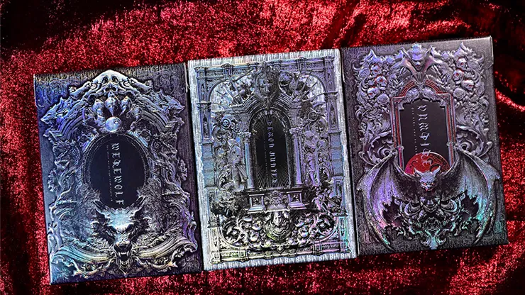 Trinity of Night - Demon Hunter HOLO Playing Cards - image 6
