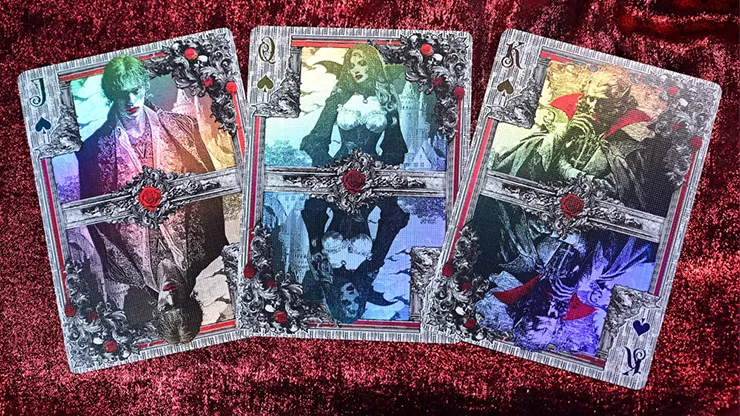 Trinity of Night - Vampire HOLO Playing Cards - image 4