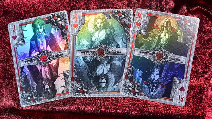 Trinity of Night - Vampire HOLO Playing Cards - image 5