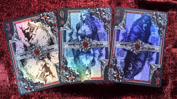 Trinity of Night - Werewolf HOLO Playing Cards - image 4